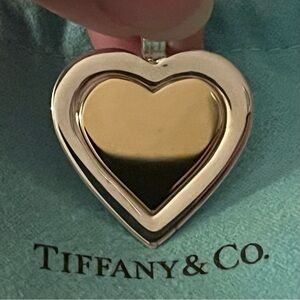 ✨✨✨SOLD✨✨✨ Tiffany & Co. Vintage Silver 925 750 18k Yellow Gold Heart Pendant